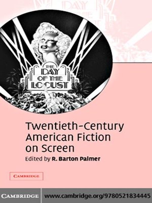 cover image of Twentieth-Century American Fiction on Screen